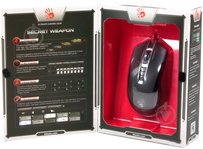 Мышь A4Tech P93 (4711421929868) black - фото 8