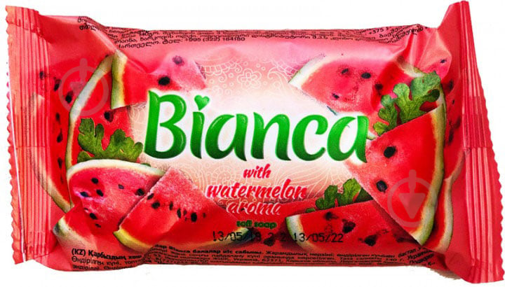 Мило Bianca With watermelon aroma 140 г 1 шт./уп. - фото 1