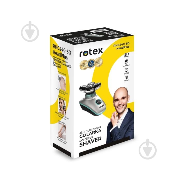 Электробритва Rotex RHC240-5D HeadPlus - фото 11