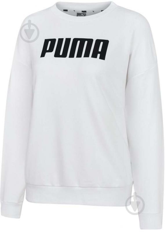 Свитшот Puma ESS CREW SWEAT TR 84719902 р. XL белый - фото 4