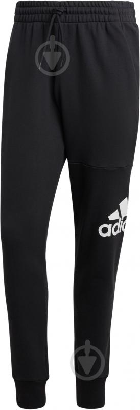 Брюки Adidas ESSENTIALS FRENCH TERRY TAPERED CUFF LOGO HA4342 р. 2XL черный - фото 10