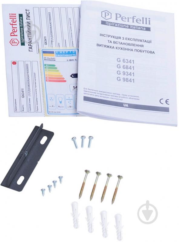 Витяжка Perfelli G 6841 BL - фото 12 Витяжка Perfelli G 6841 BL - фото 12