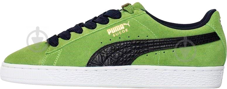 Кроссовки мужские демисезонные Puma Suede Classic BBOY Fabulous 36536203 р.41 зеленые - фото 3