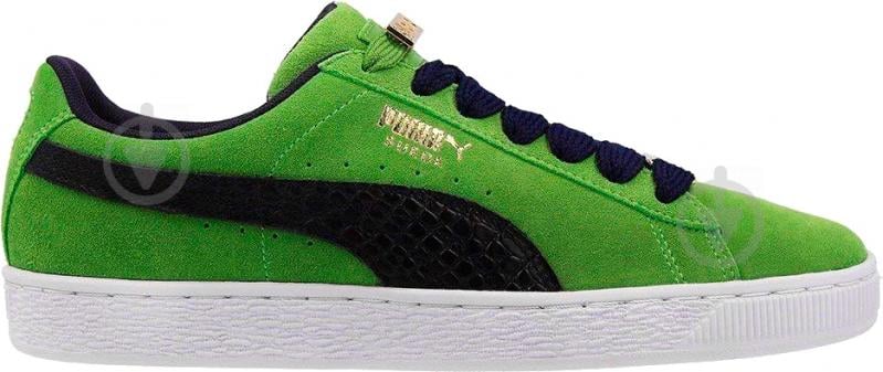 Кроссовки мужские демисезонные Puma Suede Classic BBOY Fabulous 36536203 р.41 зеленые - фото 2