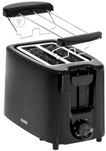 Тостер Mesko MS-3220 черный - фото 1