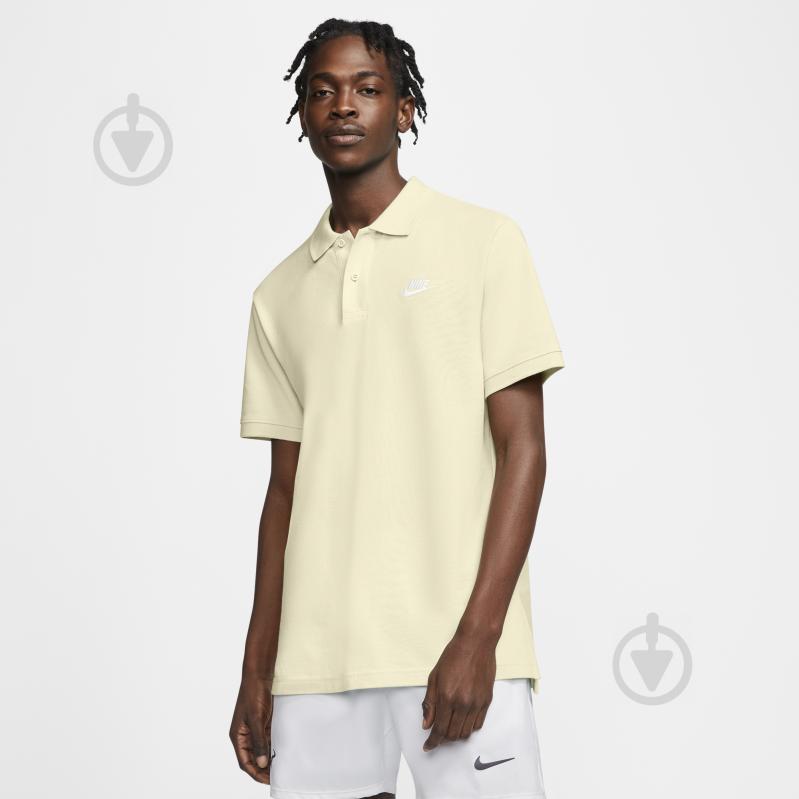 Поло Nike M NSW SPE POLO MATCHUP PQ CJ4456-113 р.2XL желтый - фото 1