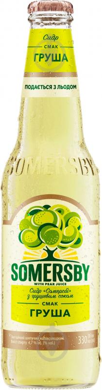 Сидр Somersby груша 0,33 л - фото 1