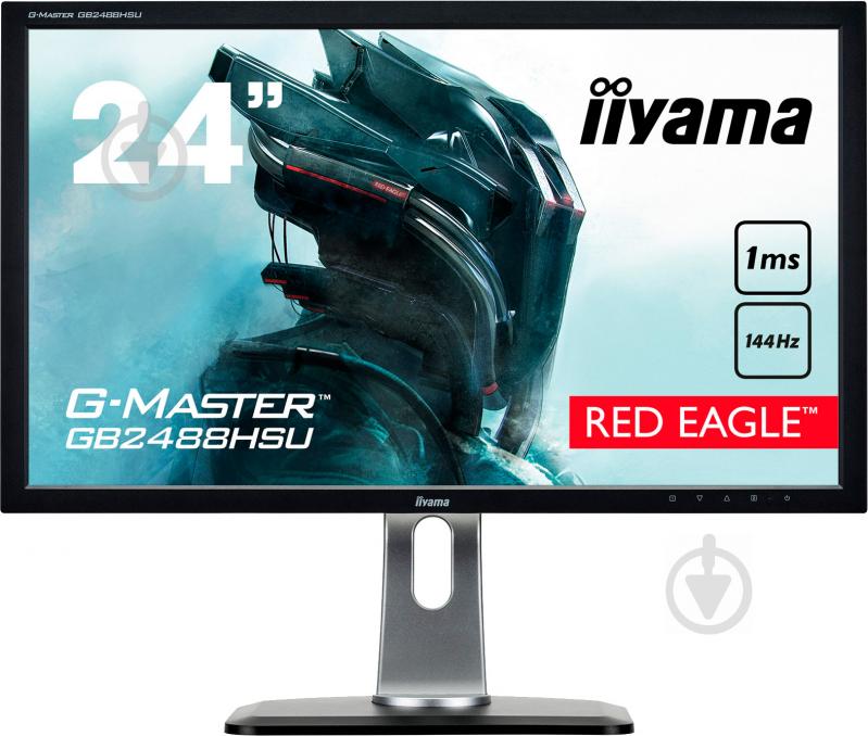 Монитор Iiyama G-Master 24" (GB2488HSU-B3) - фото 1