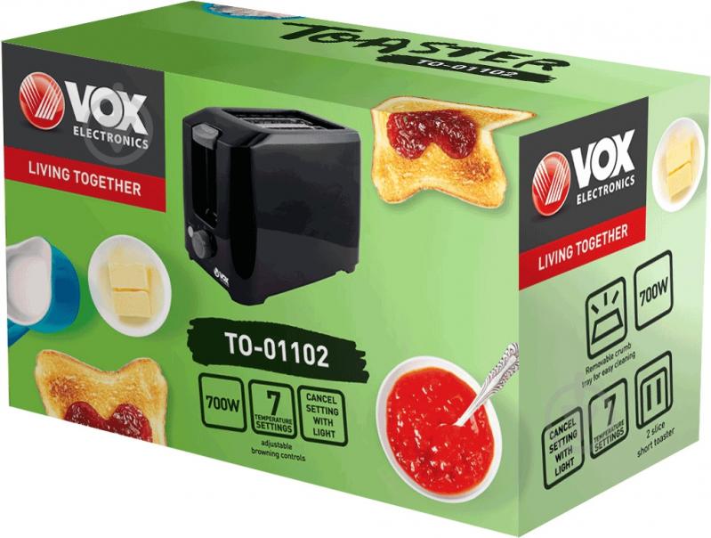 Тостер VOX Electronics TO01102 - фото 2 Тостер VOX Electronics TO01102 - фото 2