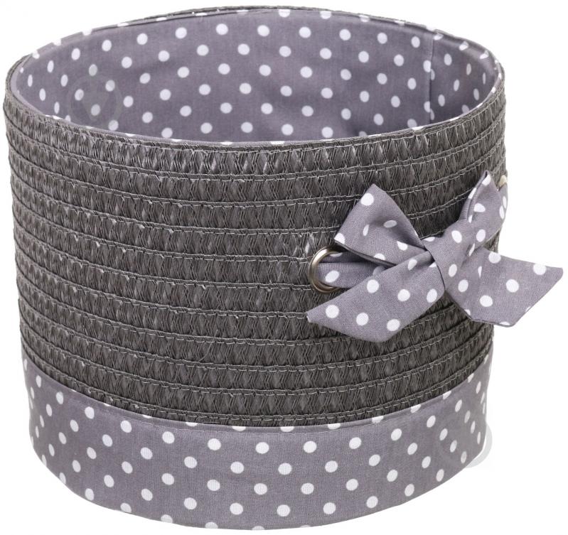 Кошик плетений з текстилем Tony Bridge Basket 30x29x24 см DSA16-6CD-3 - фото 2