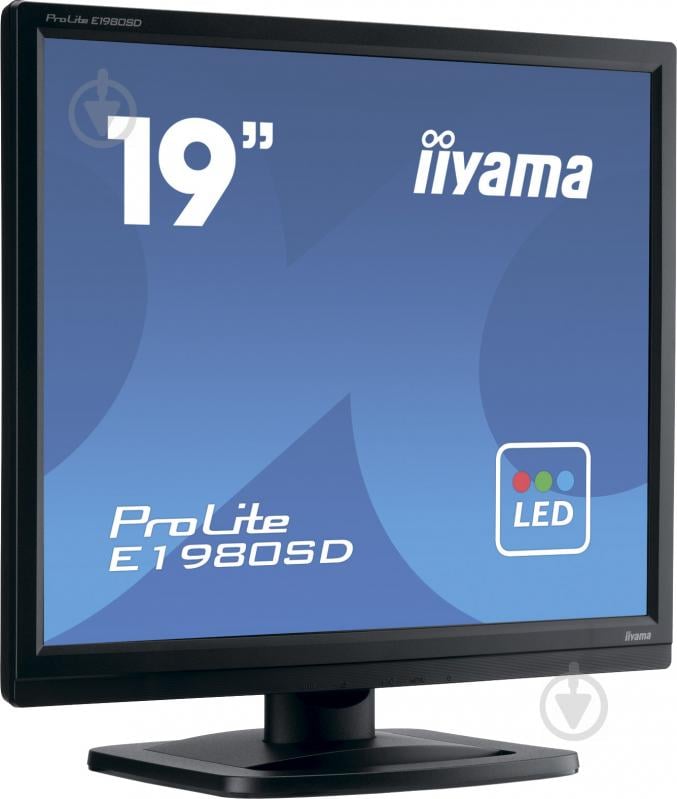 Монітор Iiyama ProLite 19" (E1980SD-B1) - фото 2