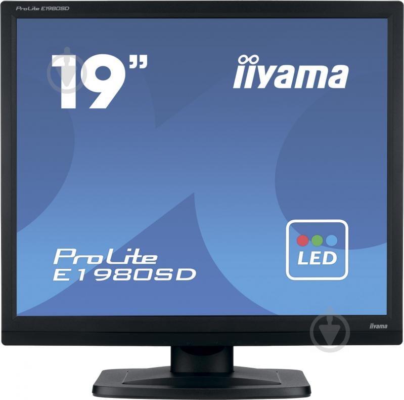 Монітор Iiyama ProLite 19" (E1980SD-B1) - фото 1