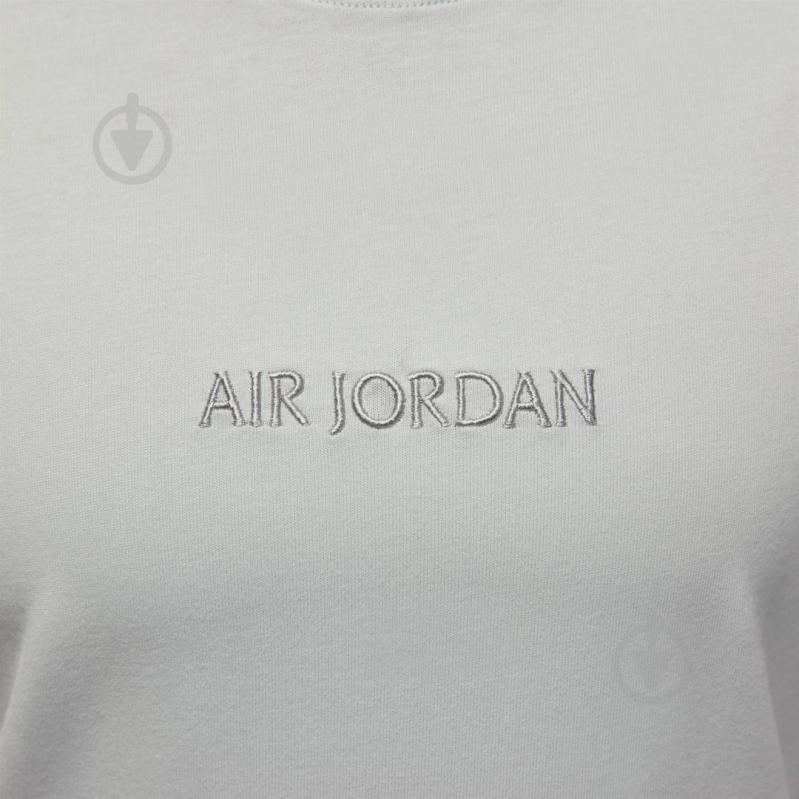 Футболка Jordan M J AIR JDN WM SS TEE FJ1969-034 р.L сірий - фото 5