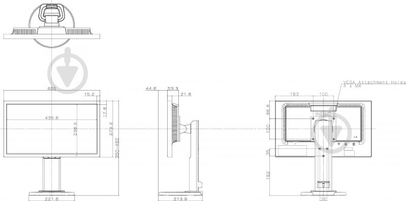 Монитор NEC MultiSync E203Wi 20" (60003804) - фото 14