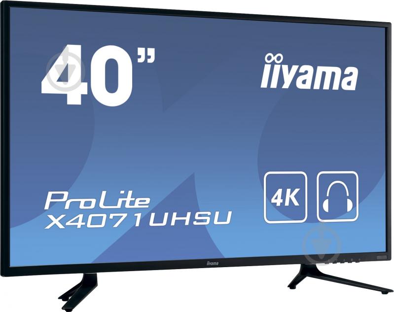 Монитор Iiyama ProLite 39,5" (X4071UHSU-B1) - фото 2