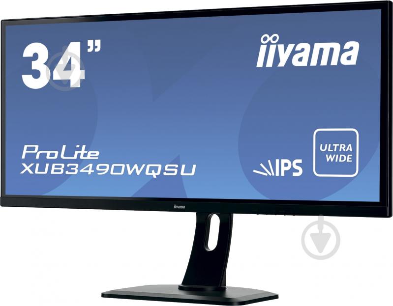 Монитор Iiyama ProLite 34" (XUB3490WQSU-B1) - фото 3
