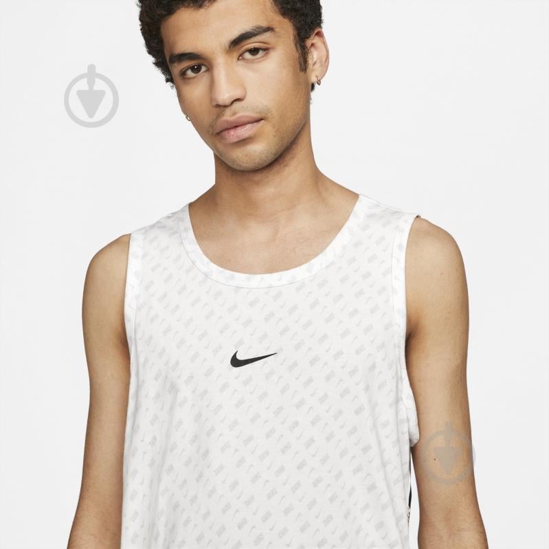 Майка Nike M NSW REPEAT TANK PRNT DD3553-100 р.2XL белый - фото 3