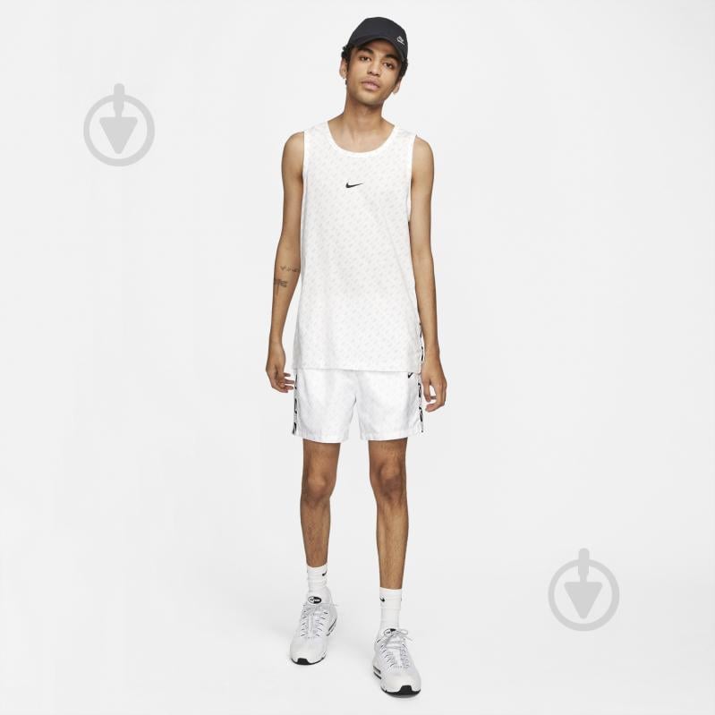 Майка Nike M NSW REPEAT TANK PRNT DD3553-100 р.2XL белый - фото 6