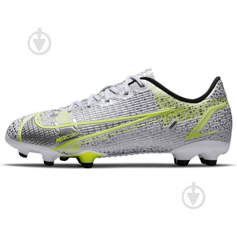 Бутсы Nike JR VAPOR 14 ACADEMY FG/MG CV0811-107 р.27,5 белый - фото 5