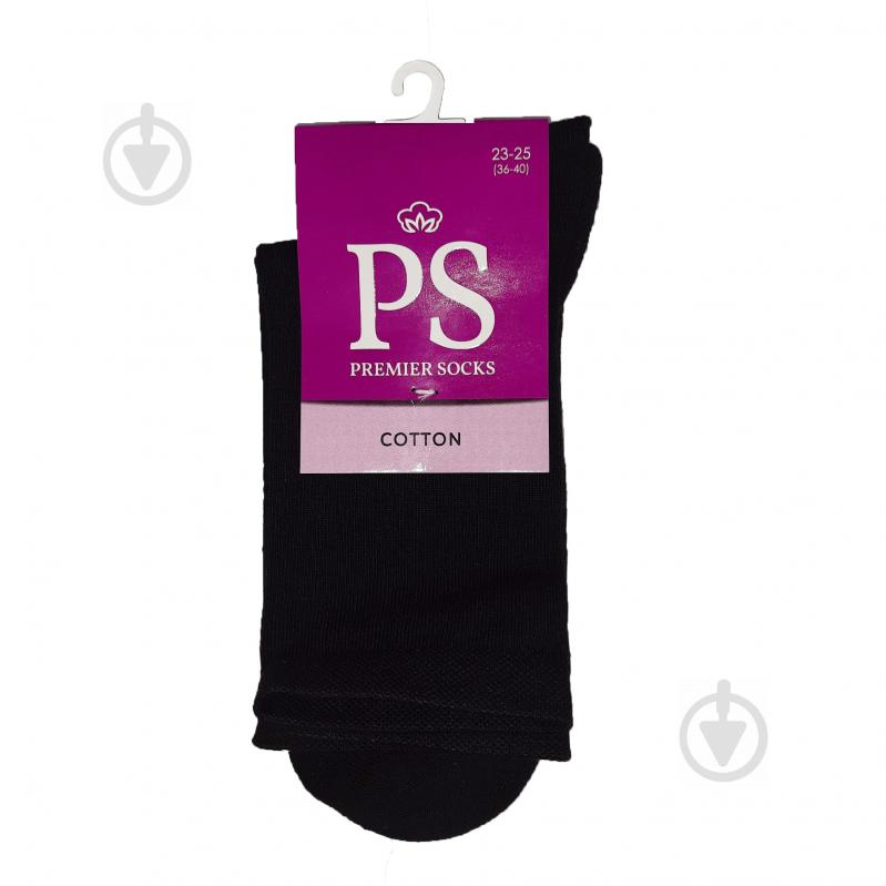 Шкарпетки Premier Socks Socks Еліт класичні р.23-25 чорний - фото 1