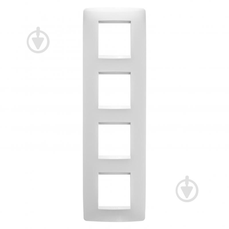 Рамка ONE вертикальная белый GW16129TB - фото 1 Рамка ONE вертикальная белый GW16129TB - фото 1