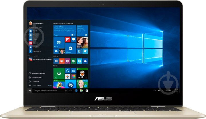 Ноутбук Asus UX461FA-E1142T 14" (90NB0K12-M02880) gold - фото 4