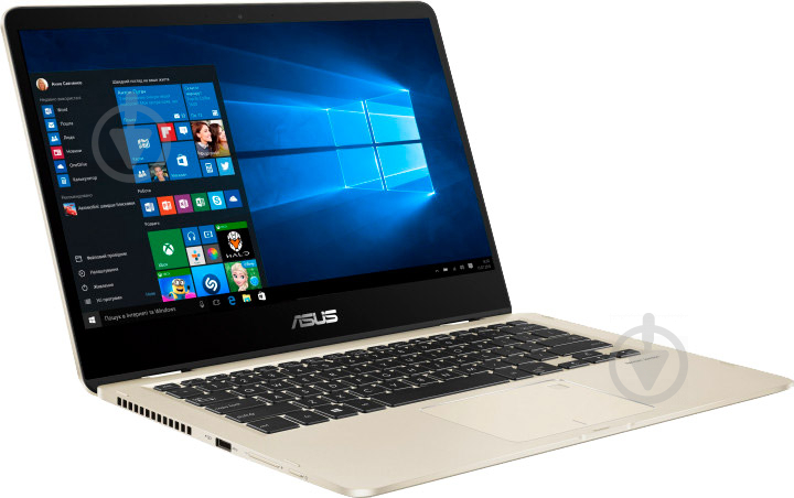 Ноутбук Asus UX461FA-E1142T 14" (90NB0K12-M02880) gold - фото 2