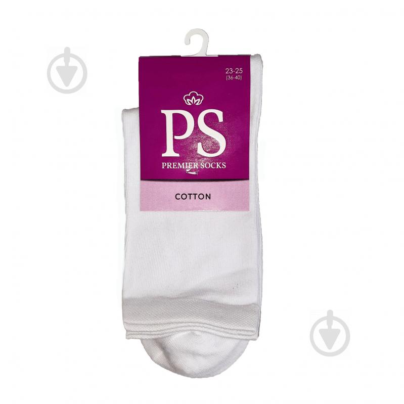 Шкарпетки Premier Socks Socks Еліт класичні р.23-25 білий - фото 1