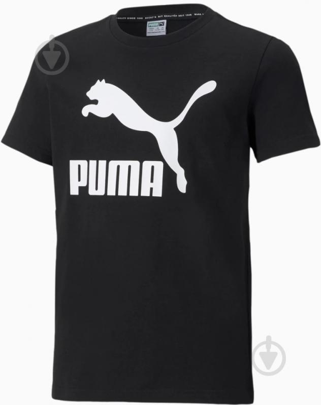 Футболка Puma Classics Tee 53011501 р.164 черный - фото 1