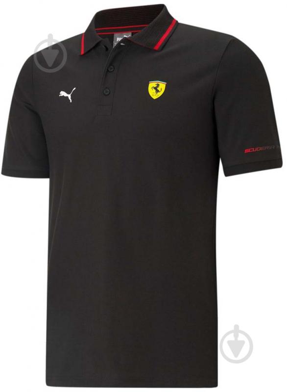 Поло Puma FERRARI RACE POLO 59984301 р.XL черный - фото 5