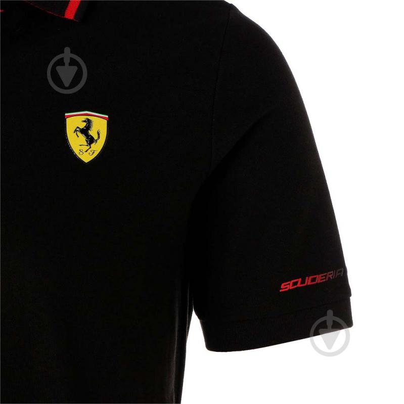 Поло Puma FERRARI RACE POLO 59984301 р.XL черный - фото 8