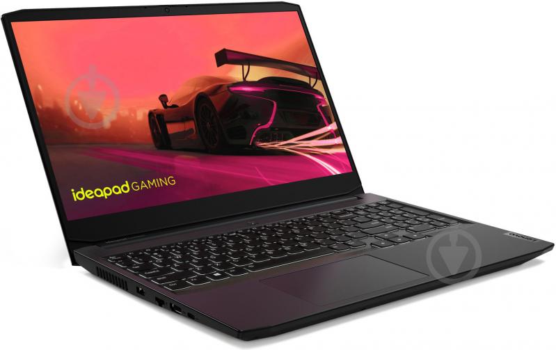 Ноутбук Lenovo ideapad Gaming 3 15ACH6 15,6" (82K202CTRA) shadow black - фото 2