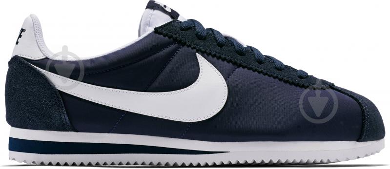 Кросівки чоловічі демісезонні Nike CLASSIC CORTEZ NYLON 807472-410 р.41 темно-сині - фото 1