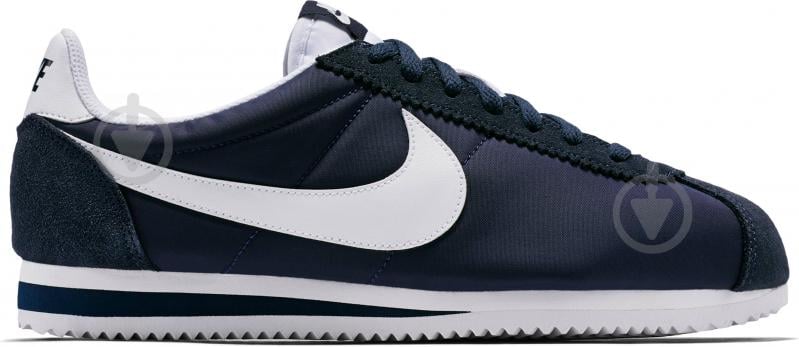 Кросівки чоловічі демісезонні Nike CLASSIC CORTEZ NYLON 807472-410 р.46 темно-сині - фото 1