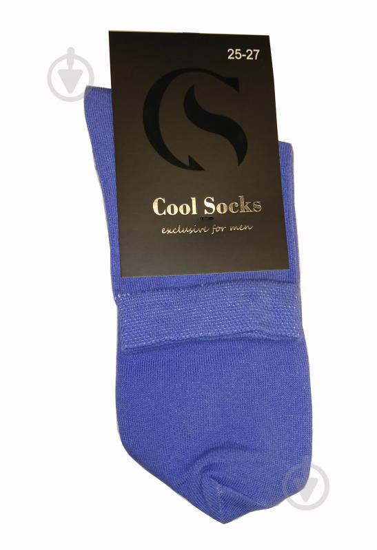 Шкарпетки чоловічі Cool Socks 17301 р.25-27 синій - фото 1