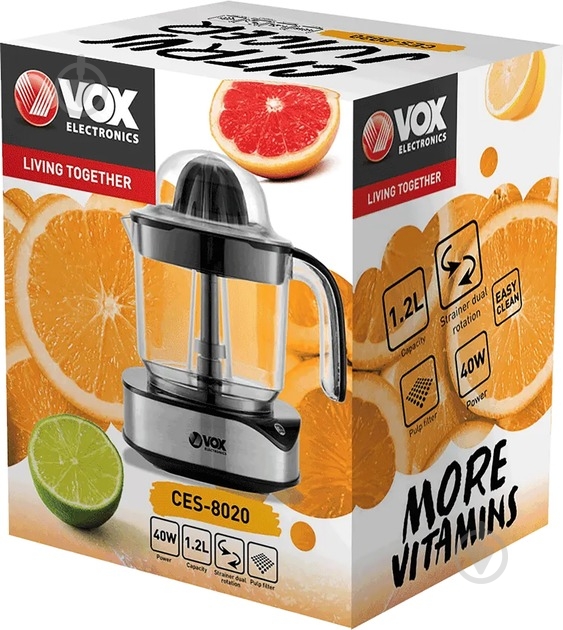 Соковыжималка VOX Electronics CES8020 - фото 2