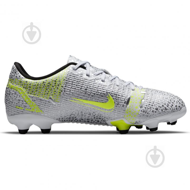 Бутсы Nike JR VAPOR 14 ACADEMY FG/MG CV0811-107 р.31,5 белый - фото 4