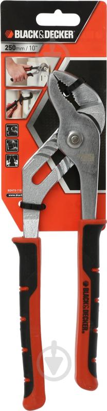 Клещи переставные Black+Decker 250 мм BDHT0-71623 - фото 3