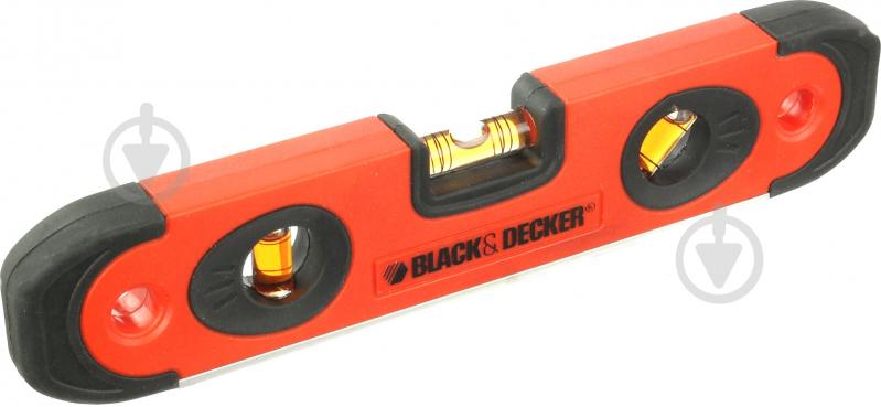 Уровень 28 см Black+Decker BDHT0-42174 - фото 1 Уровень 28 см Black+Decker BDHT0-42174 - фото 1