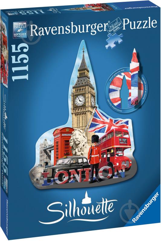 Пазл Ravensburger Биг-Бен (силуэт) RSV-161553 - фото 2 Пазл Ravensburger Биг-Бен (силуэт) RSV-161553 - фото 2