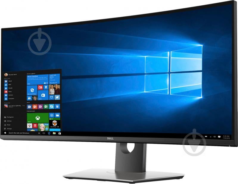 Монитор Dell UltraSharp U3417W 34" (210-AJYN) - фото 3