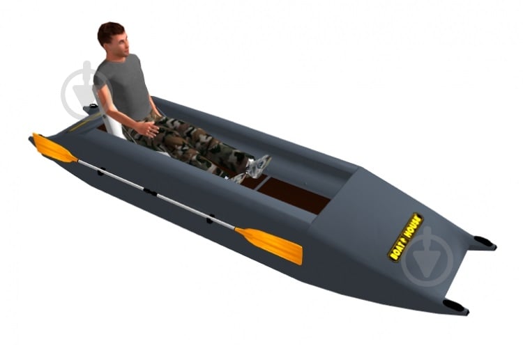 Байдарка BoatHouse Stream 360 серый - фото 1 Байдарка BoatHouse Stream 360 серый - фото 1