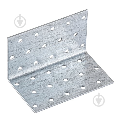 Кутник snapt рівносторонній 80x80x20 мм 2 мм 50 шт. (37567) - фото 1