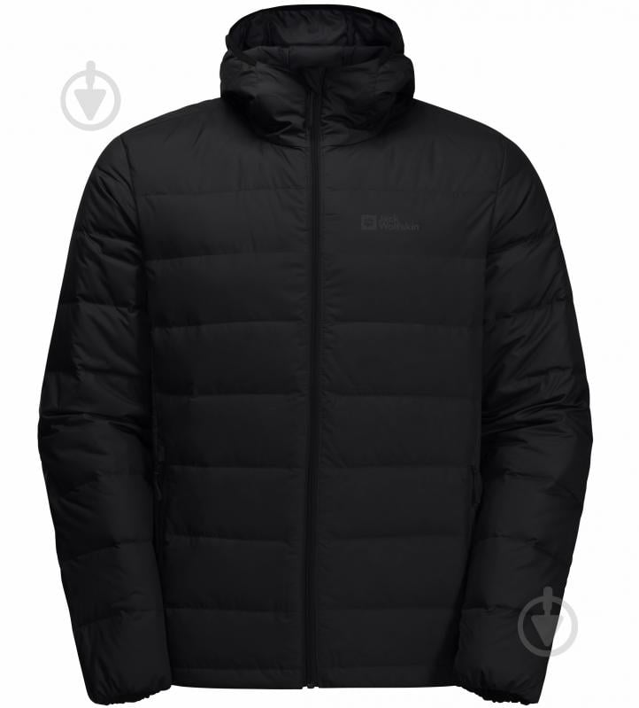 Куртка мужская демисезонная Jack Wolfskin ATHER DOWN HOODY M RDS 1207671_6000 р.4XL черная - фото 1