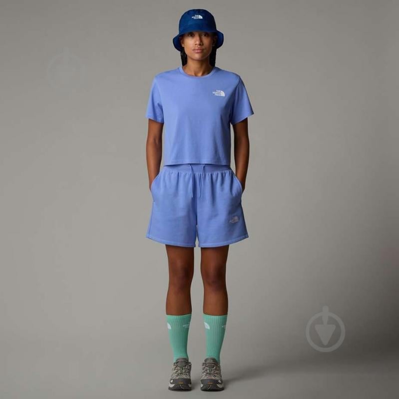 Футболка Cropped Simple SS25 NF0A87U40YI р.L синий - фото 3