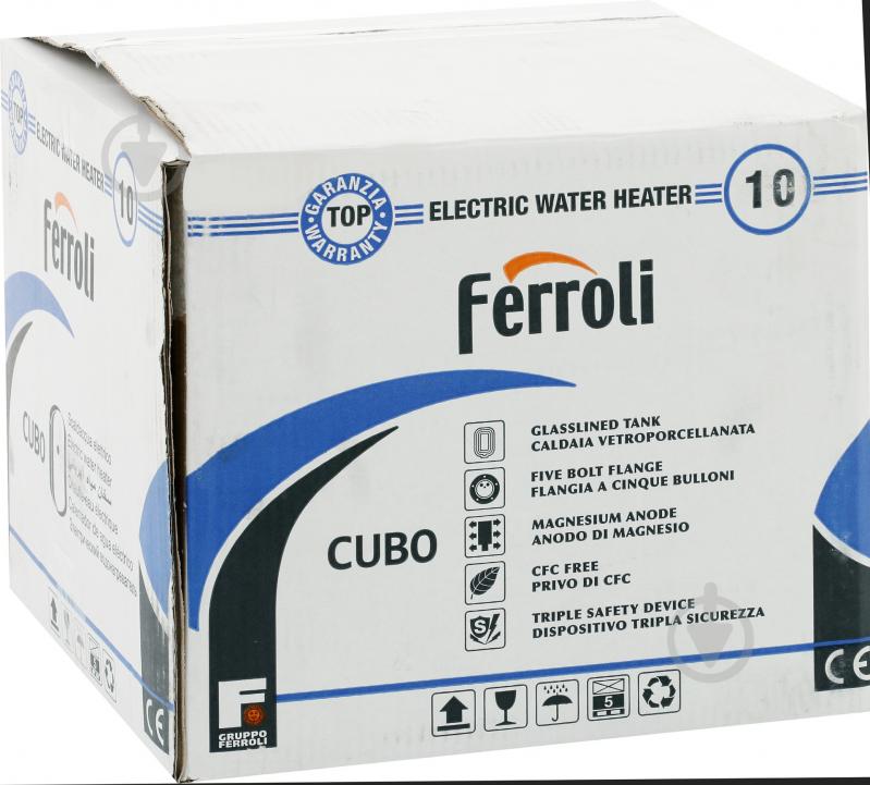 Бойлер Ferroli Cubo SG10 SVE 1.5 U - фото 5