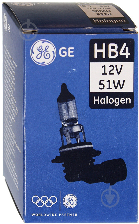 Автолампа галогенна GENERAL ELECTRIC (53070U) HB4 51 Вт 1 шт.(9006) - фото 9