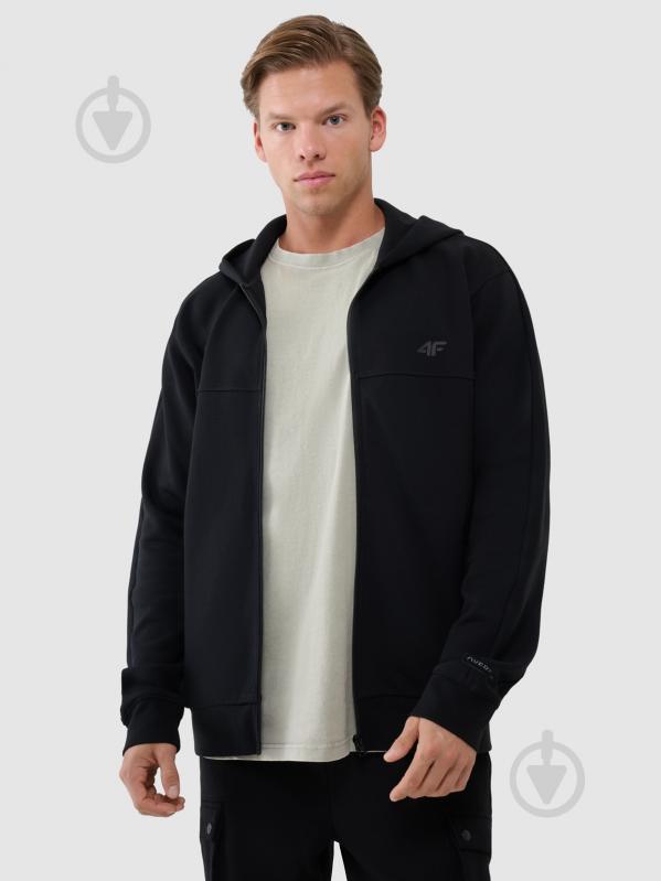 Джемпер 4F SWEATSHIRT M1537 4FWSS25TSWSM1537-20S р.3XL черный - фото 5 Джемпер 4F SWEATSHIRT M1537 4FWSS25TSWSM1537-20S р.3XL черный - фото 5