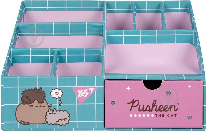 Органайзер настільний Pusheen 8 відділень YES - фото 2