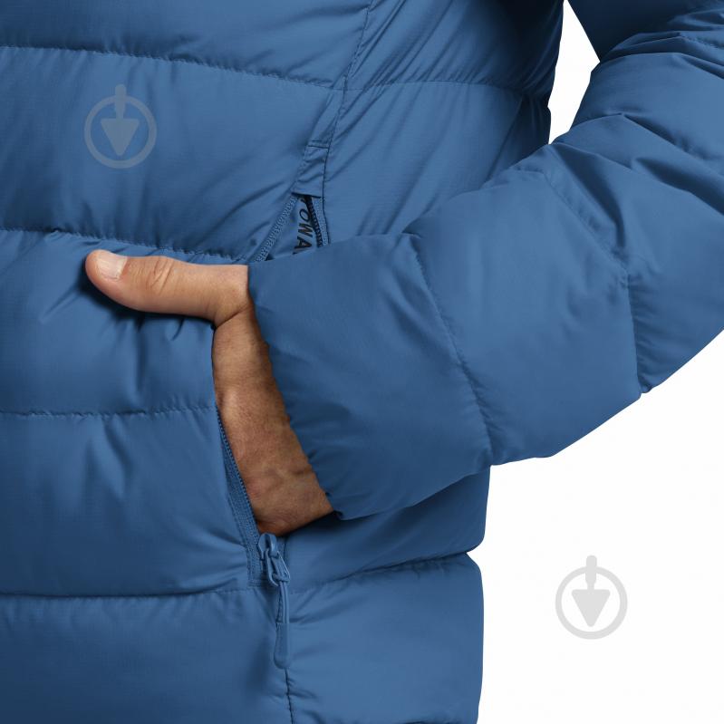 Куртка чоловіча демісезонна Jack Wolfskin ATHER DOWN HOODY M RDS 1207671_8026 р.S блакитна - фото 5 Куртка чоловіча демісезонна Jack Wolfskin ATHER DOWN HOODY M RDS 1207671_8026 р.S блакитна - фото 5